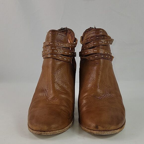 Frye Naomi Pickstitch Shootie Women's Ankle Booties - Picture 8 of 14